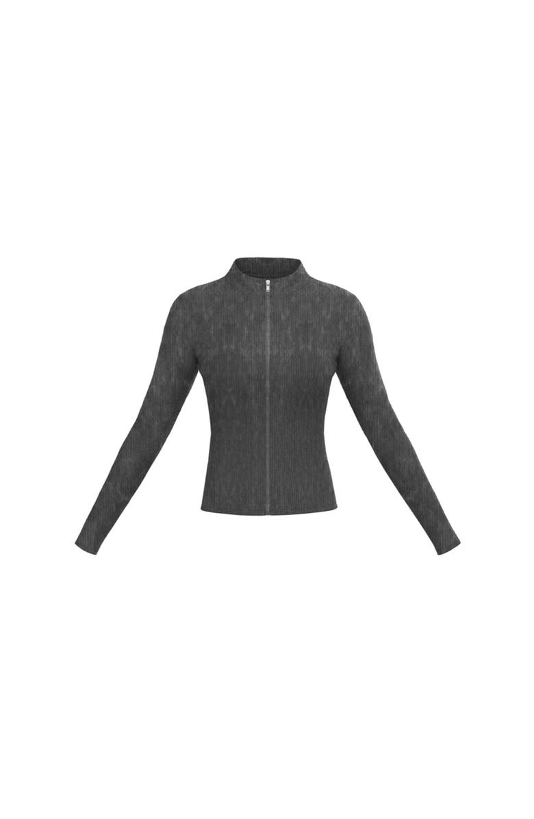 Vitality Cloud II Rib Basic Jacket, Alternate, color, Iron Washed