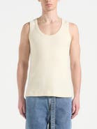 Manière De Voir Justin Ribbed Cotton Vest