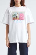 Sandy Liang Simi Boxy Graphic T-Shirt