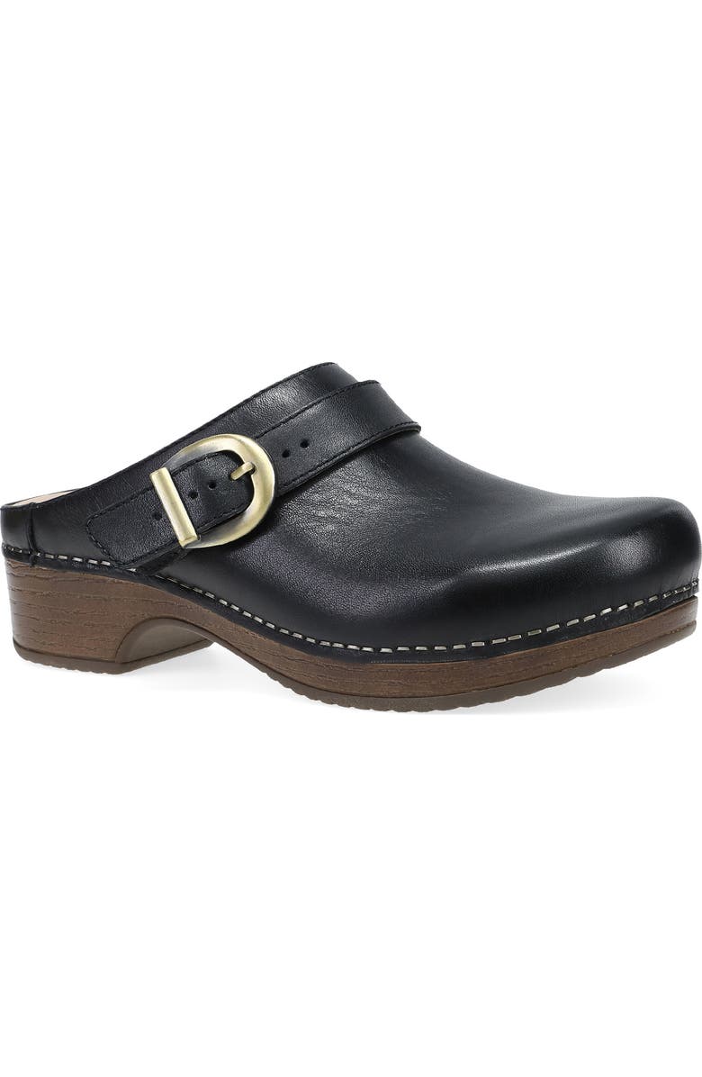 Dansko Baylor Platform Mule, Main, color, Black