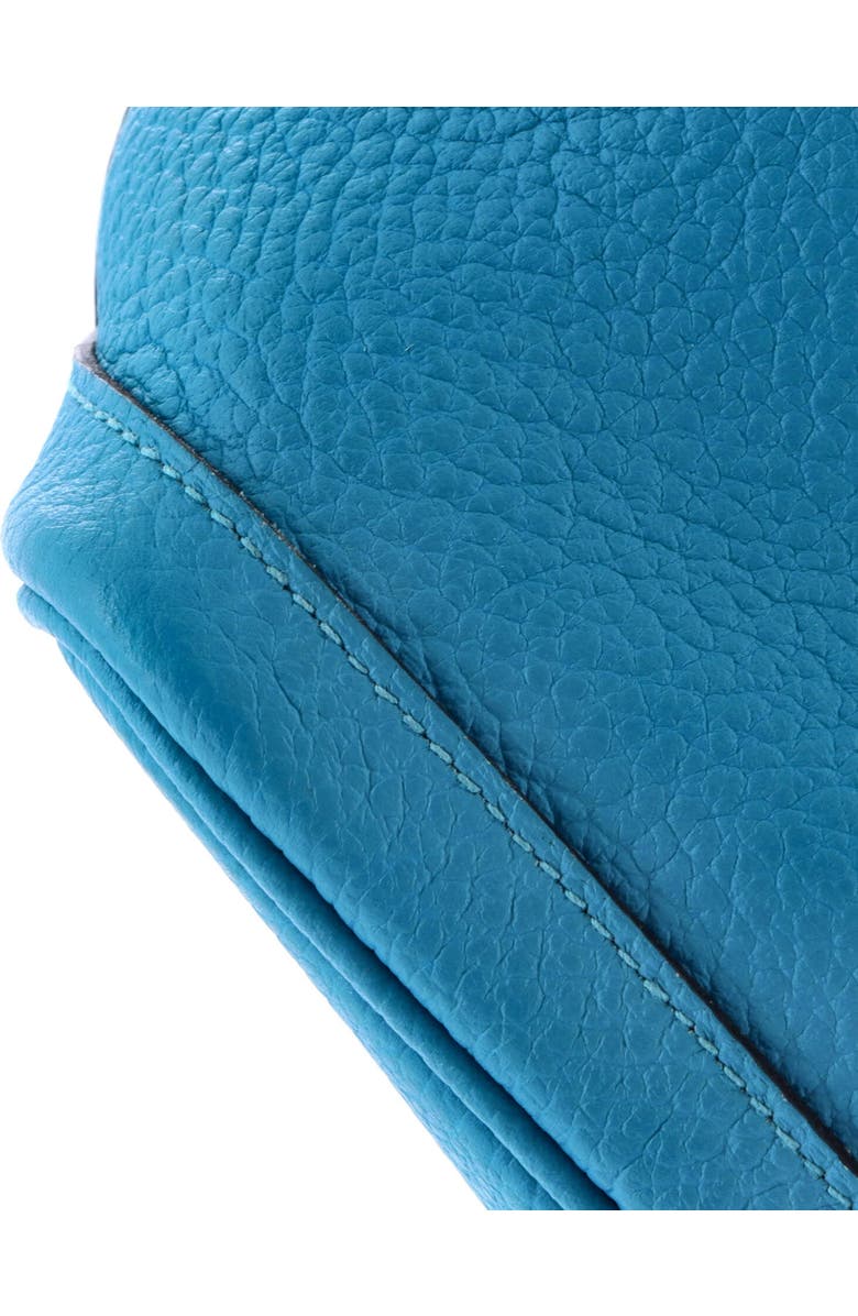 Pre-Owned Hermes Garden Party Tote Leather 36, Alternate, color, Turquoise