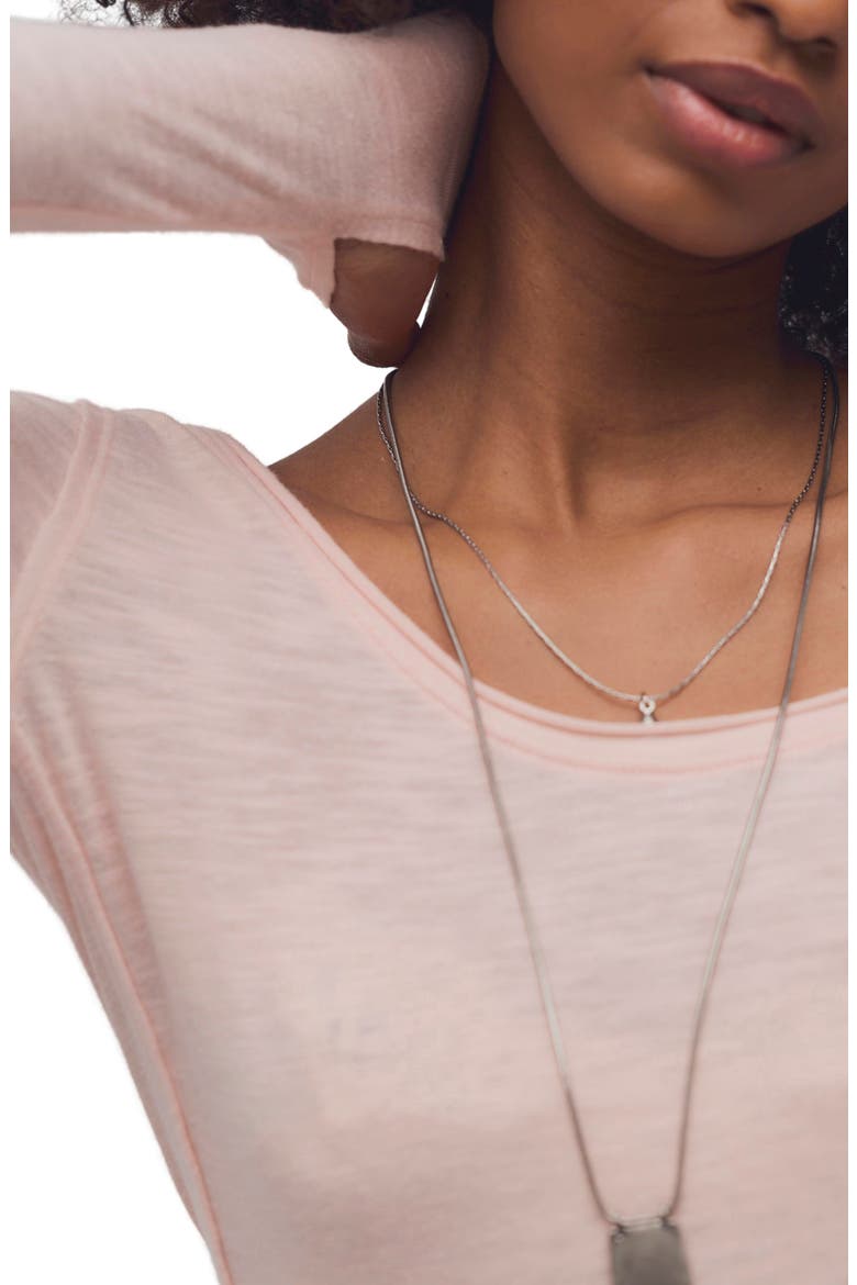 Siren Long Sleeve Top, Alternate, color, BLUSHING PEONY
