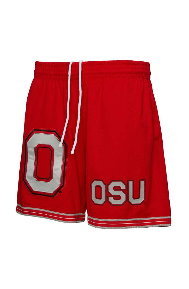 Mitchell & Ness Men's Mitchell & Ness  Scarlet Ohio State Buckeyes Team Origins Mesh Shorts, Alternate, color, Scarlet