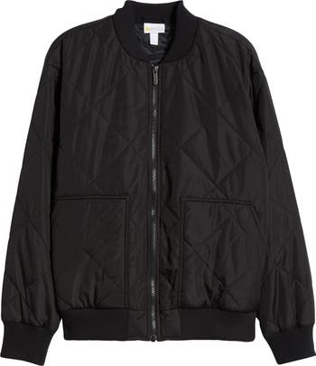 Zella Quilted Aviator Jacket | Nordstromrack