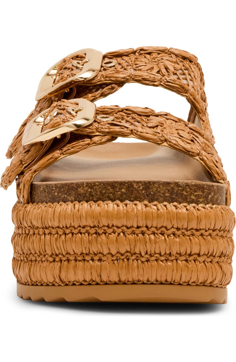 Madden Girl Bali Slide Sandal, Alternate, color, Tan Raffia