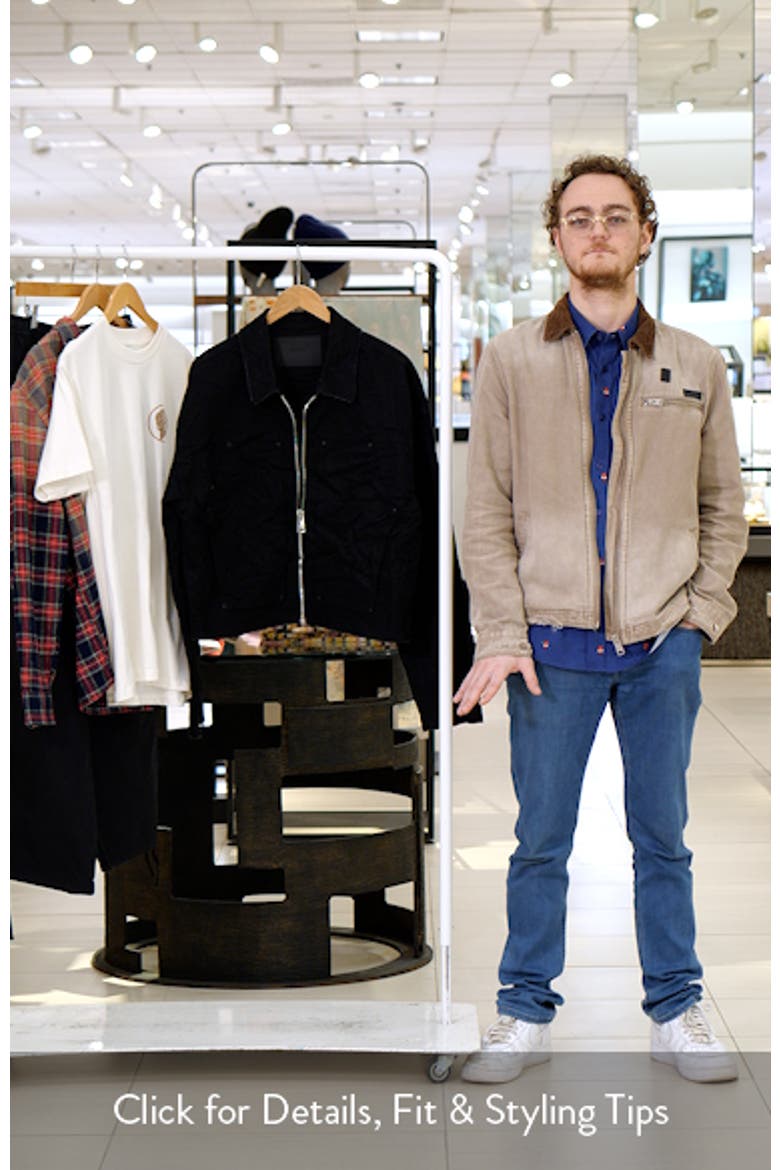 Raw Denim Zip Jacket video