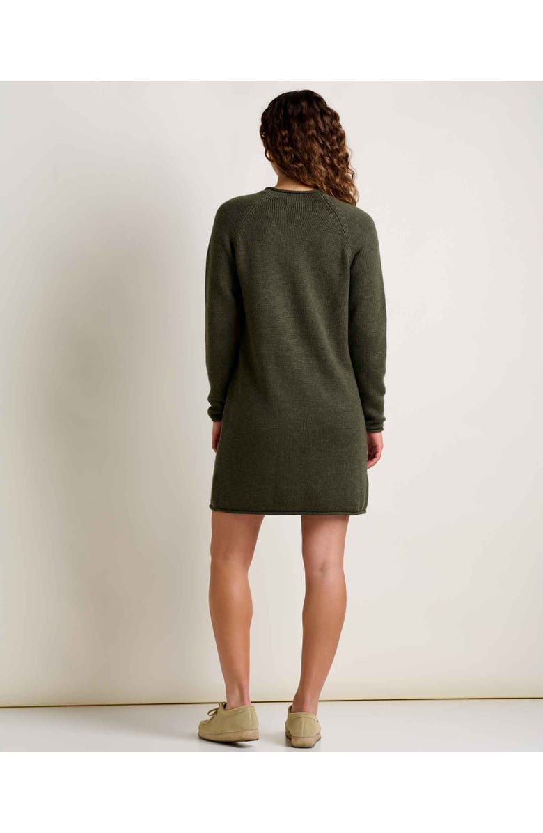 Toad & Co Alpineglo Sweater Dress, Alternate, color, Olive