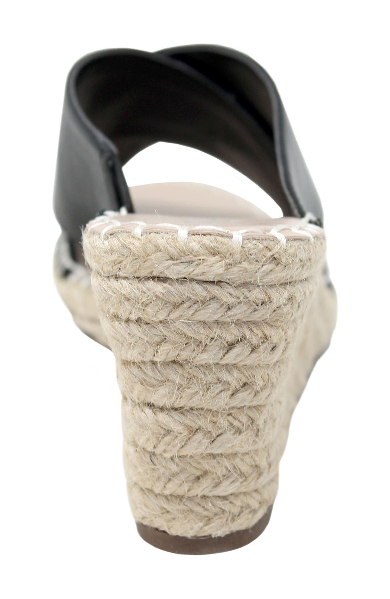 Charles by Charles David Notch Espadrille Wedge Sandal, Alternate, color, 