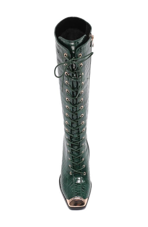 Ninety Union Fuji Cap Toe Boot In Green