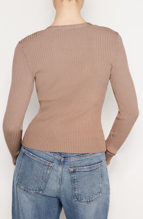 GOOD AMERICAN GOOD AMERICAN SHINE RIB CARDIGAN