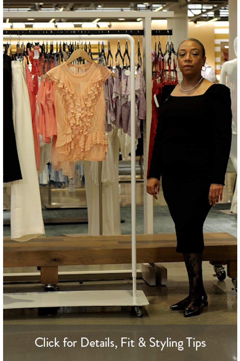 Angelica Ruffle Detail Sleeveless Sweater video