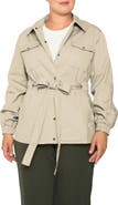 Standards & Practices Stretch Cotton Twill Utility Shirt Jacket