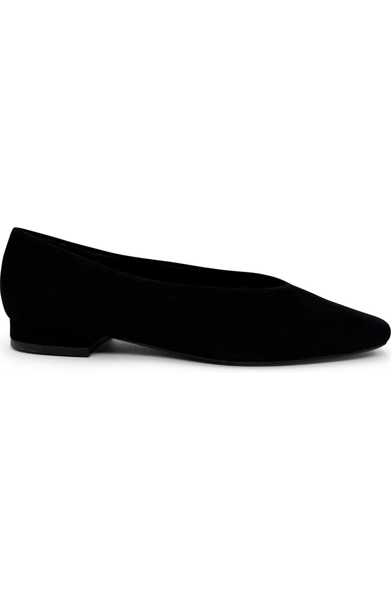 CHELSEA CREW Slick Flat, Alternate, color, Black Suede