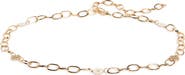 Kate Spade New York floral charm chain belt