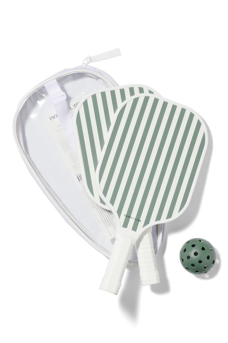 Pickleball Set, Alternate, color, OLIVE