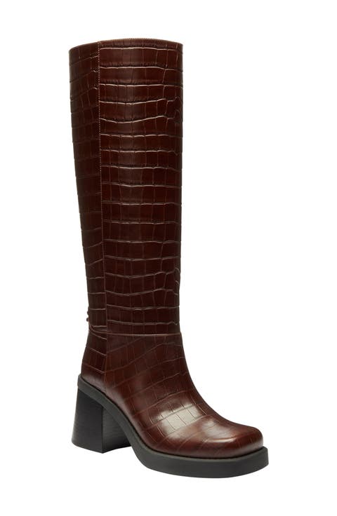 Sculpted C Knee High Boot (Women)