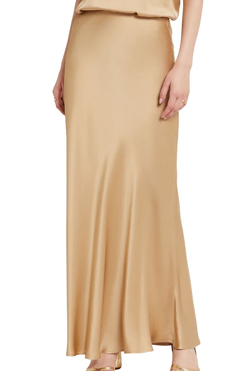 ottod'Ame Skirt In Viscose, Main, color, Beige