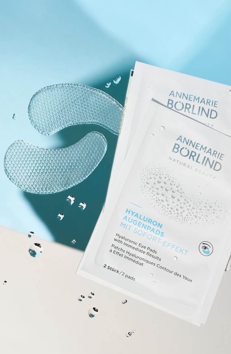 ANNEMARIE BÖRLIND 6-Pack Hyaluronic Eye Pads, Alternate, color, 