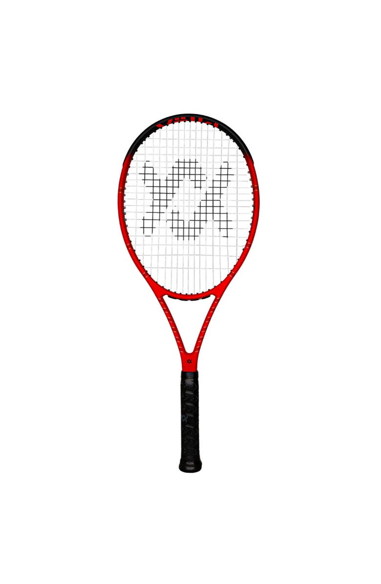 Volkl Vostra V8 300g Unstrung Tennis Racquet, Main, color, Red