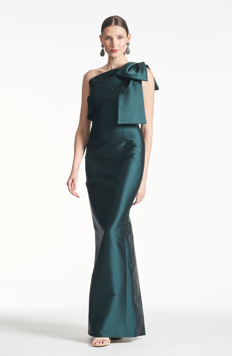 Sachin & Babi Bonnie One-Shoulder Gown, Alternate, color, 