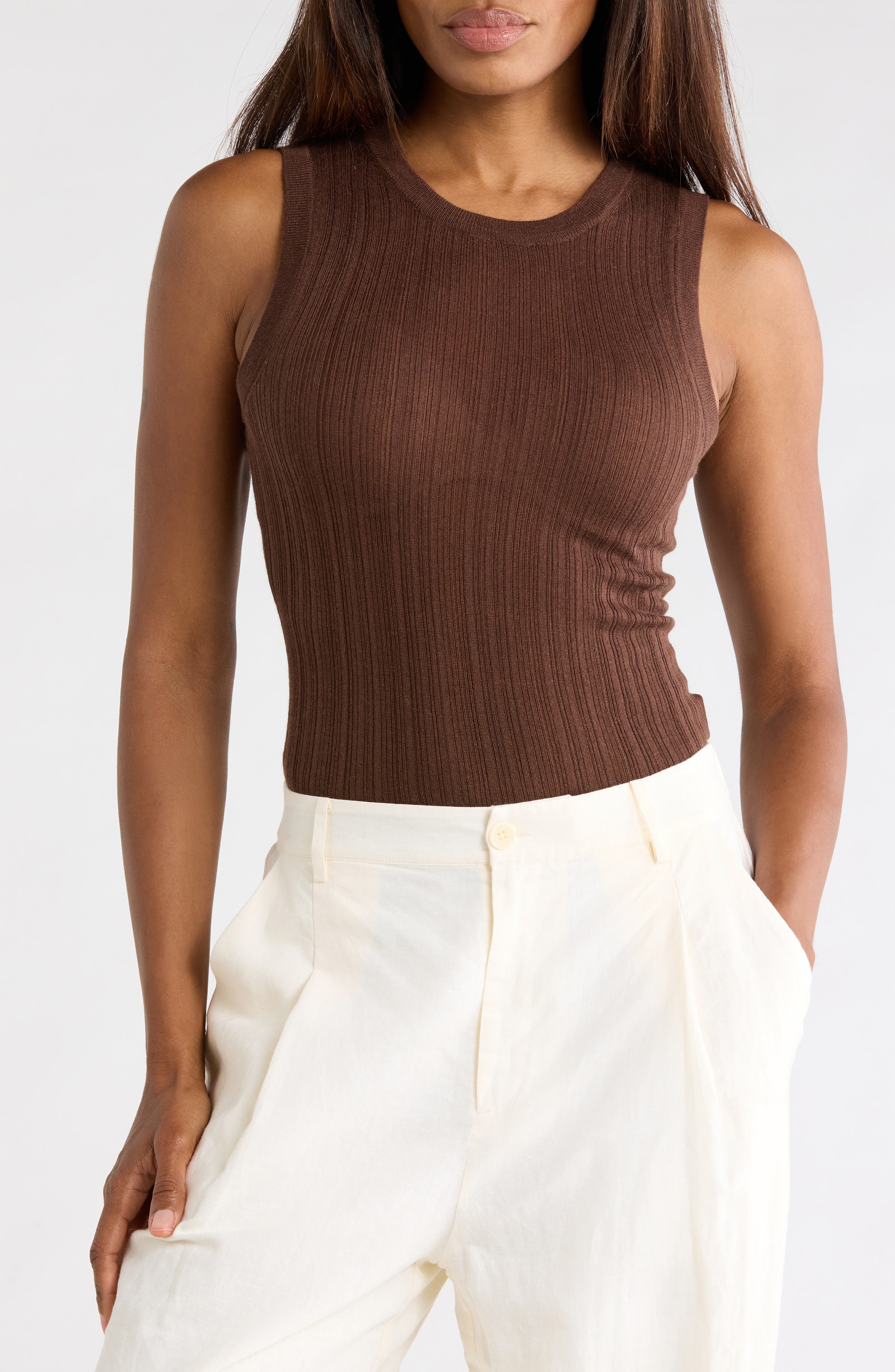 Doria Rib Knit Tank
