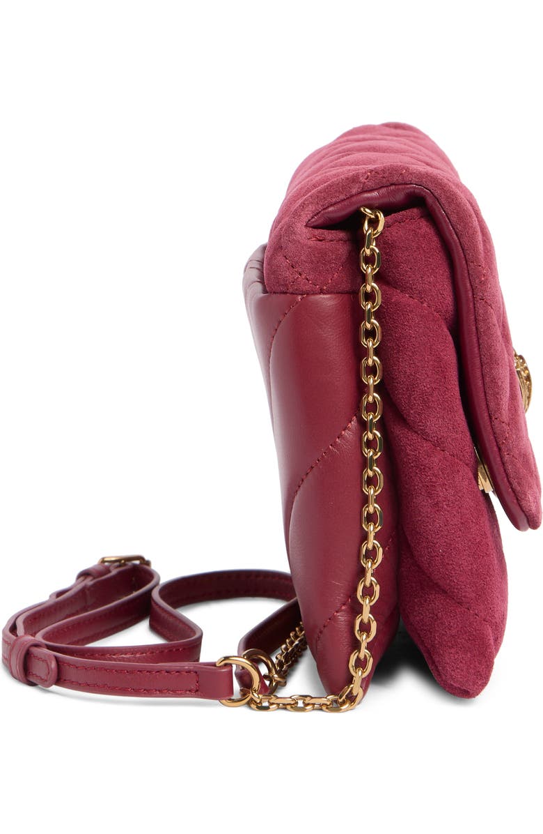 Kurt Geiger London Kensington Duet Quilted Leather Crossbody Bag, Alternate, color,