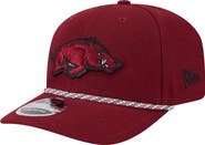 New Era Men's New Era Cardinal Arkansas Razorbacks Game Day Multi-Rope 9SEVENTY Stretch-Snap Hat