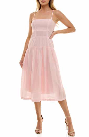 Socialite Tiered Midi Sundress