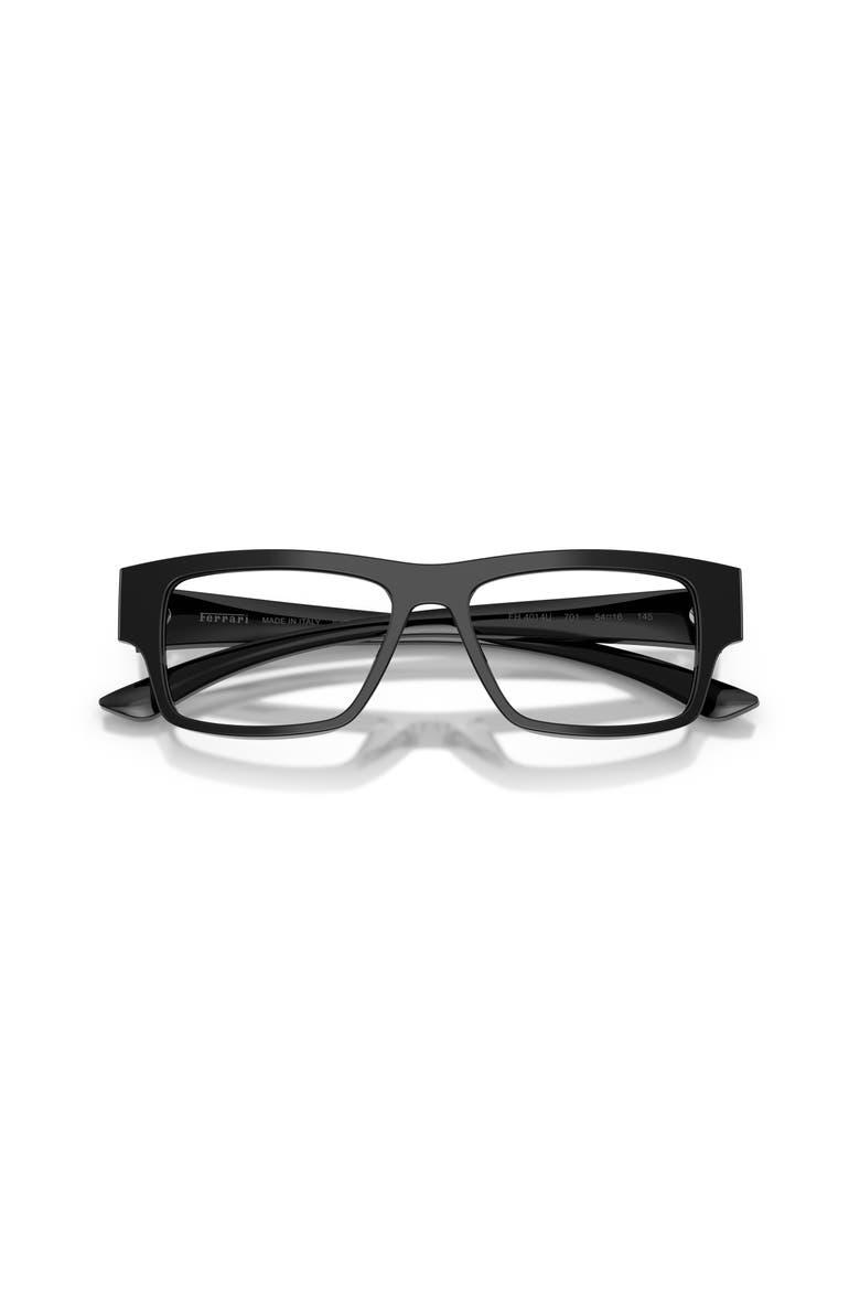 54mm Rectangle optical glasses, Alternate, color, Black