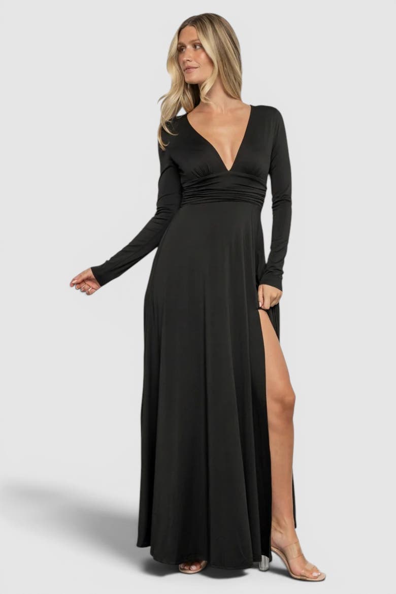 Arianna Maxi Dress, Main, color, Black