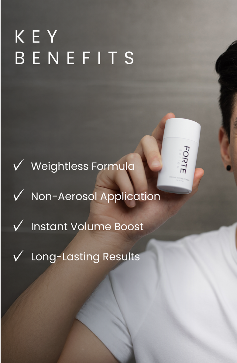 Forte Series Texture Powder, Alternate, color, White