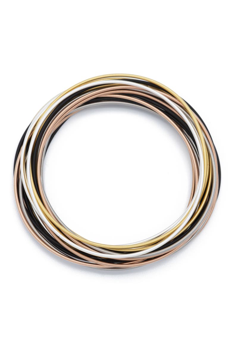 Emerson & Oliver Dia Mixed Metal Bracelets, Main, color, Set Of 25