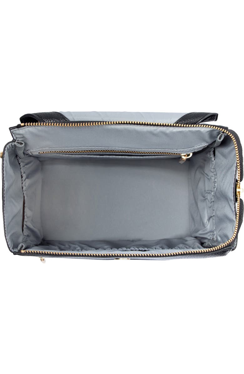 Freshly Picked Mini Classic Diaper Backpack, Alternate, color, Black