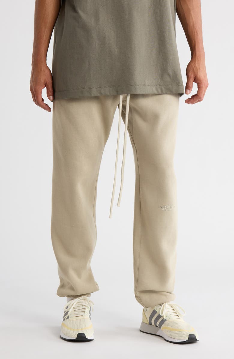 Fear of God Essentials Vintage Fit Fleece Sweatpants, Main, color, Abbey Stone