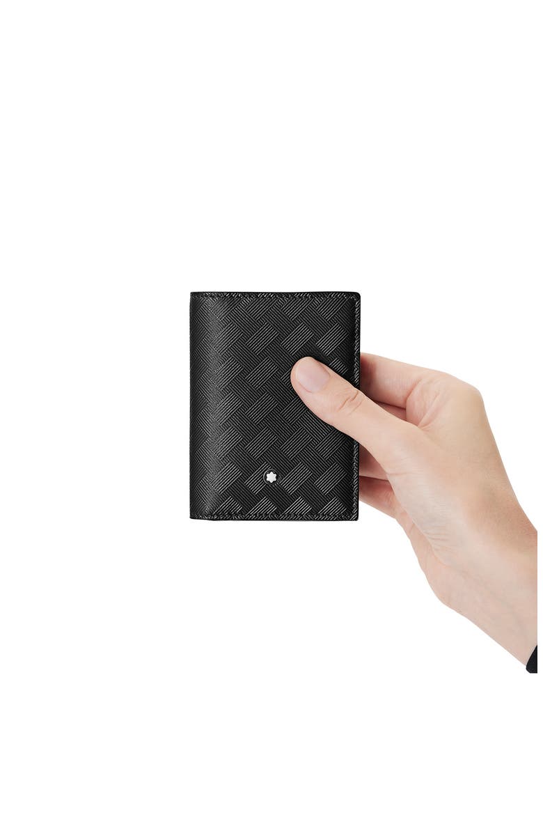 Extreme 3.0 Leather Card Case, Alternate, color, BLACK