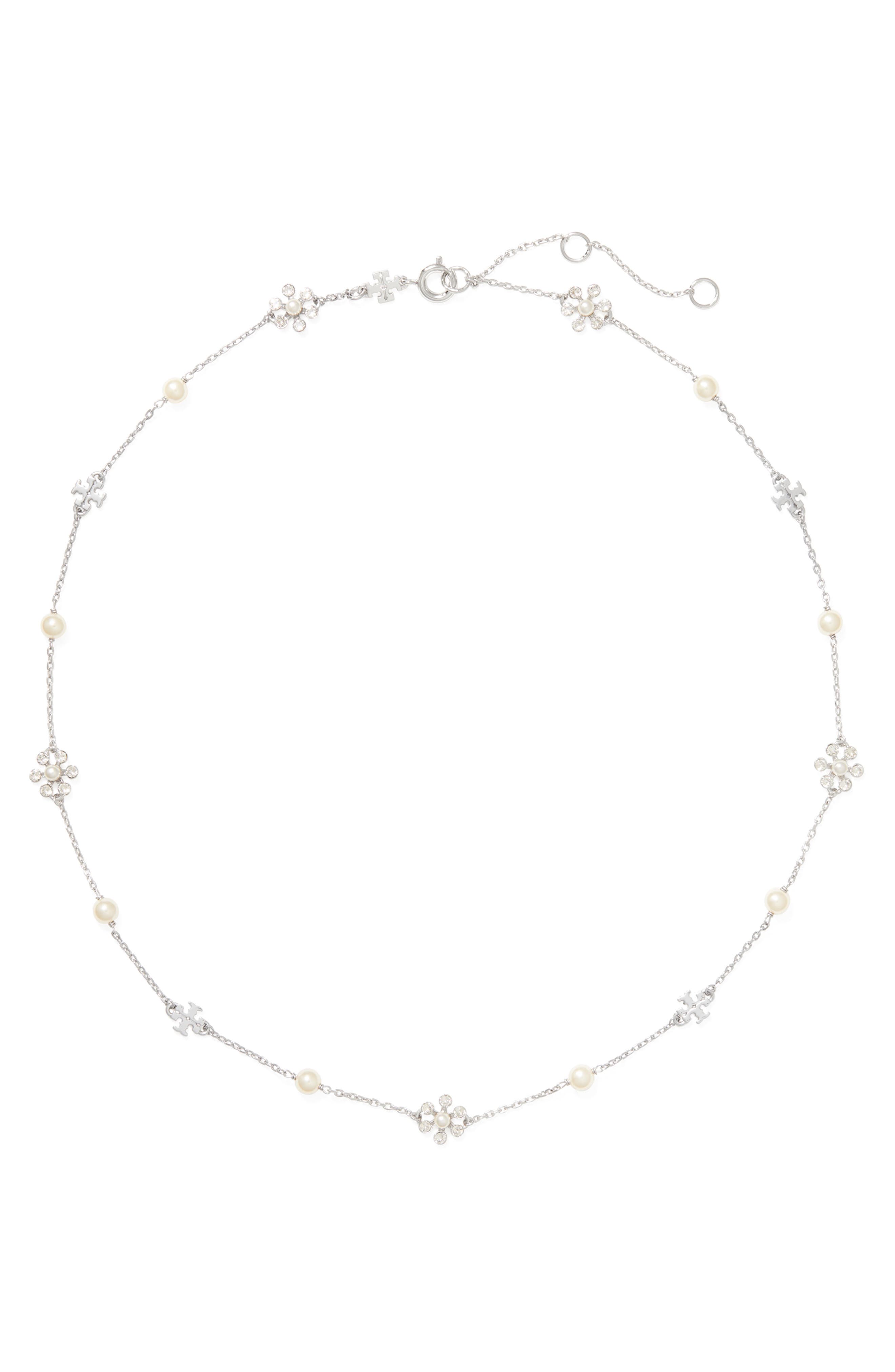 selected TORY SILVER / CREAM