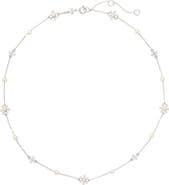 Tory Burch Kira Imitation Pearl Delicate Necklace