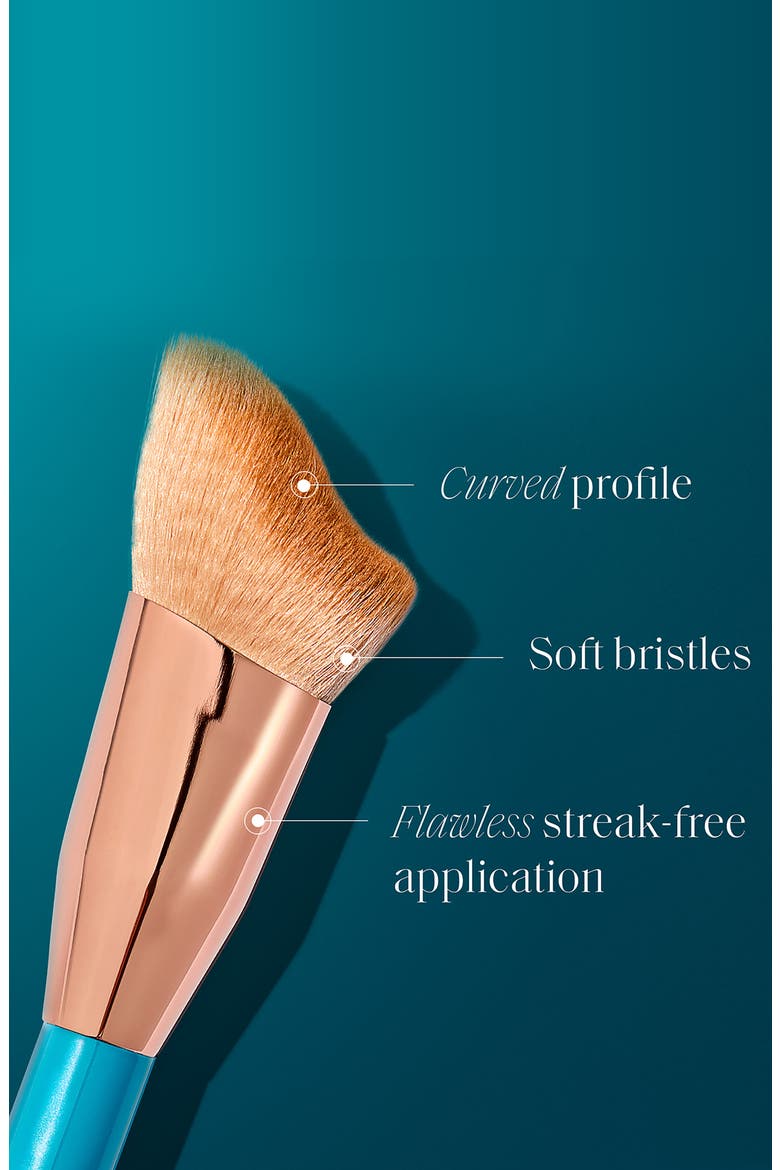 Ultimate Tan Face Brush, Alternate, color, BLUE