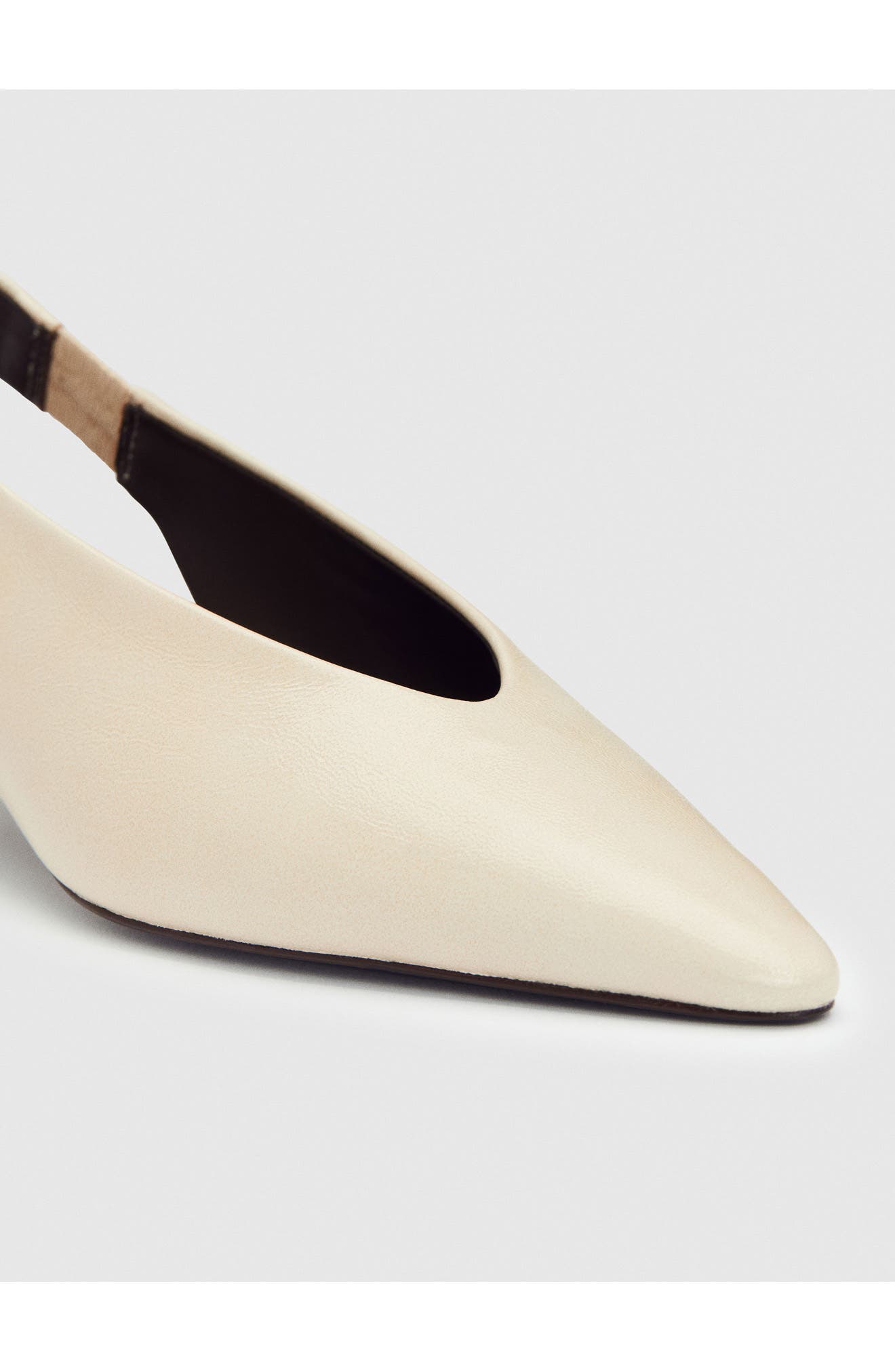 Calista Slingback Pump, Alternate, color, ALMOND LEATHER