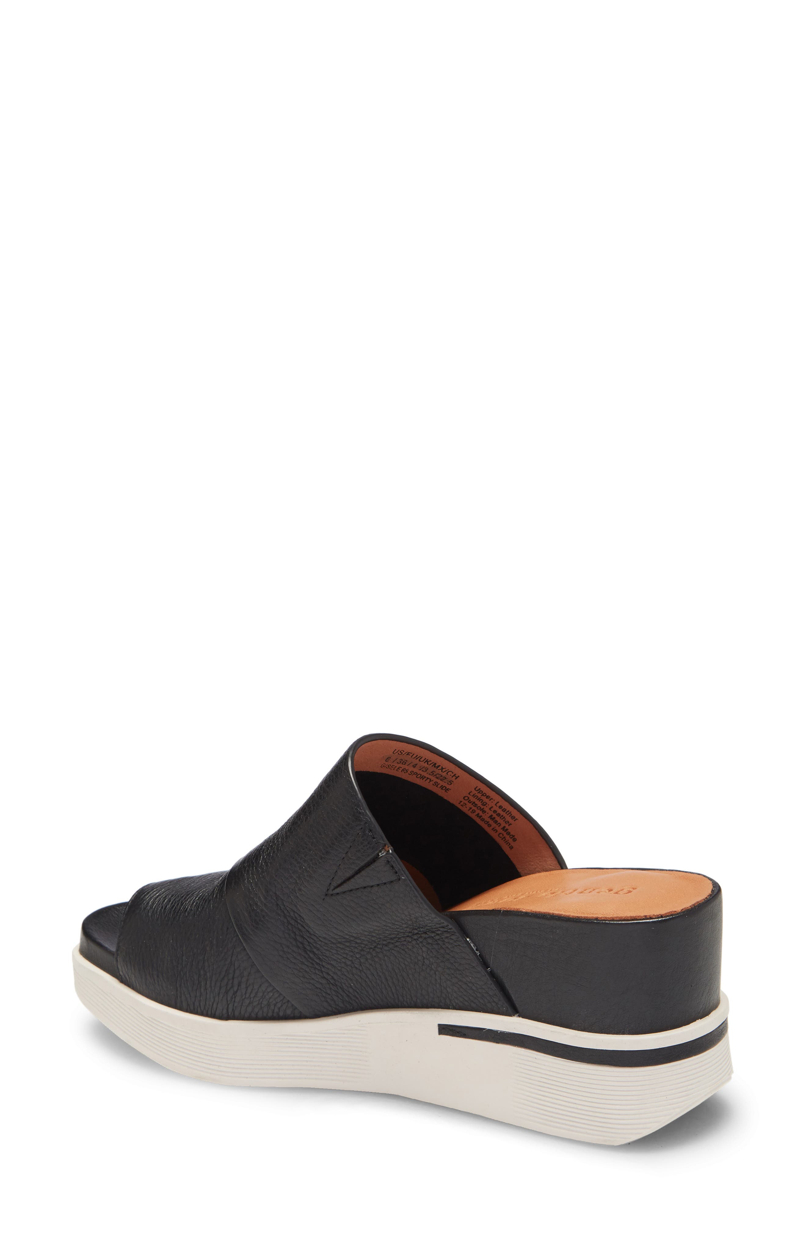 Gentle Souls by Kenneth Cole Gisele Platform Wedge Slide Sandal, Alternate, color, 