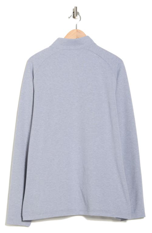 Travismathew Dawn Hike Half Zip Pullover In Gray