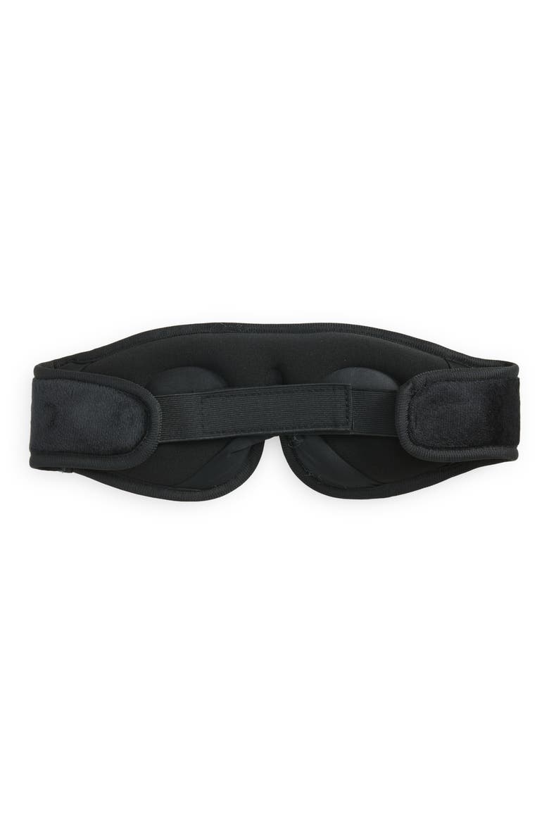 Bluetooth Memory Foam Sleep Mask, Alternate, color, BLACK