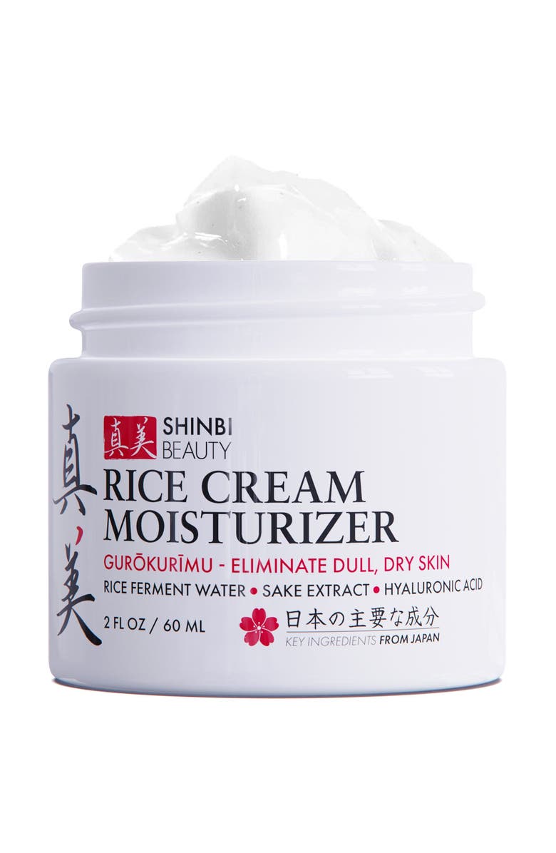 Shinbi Beauty Rice Cream Moisturizer, Main, color, Clear