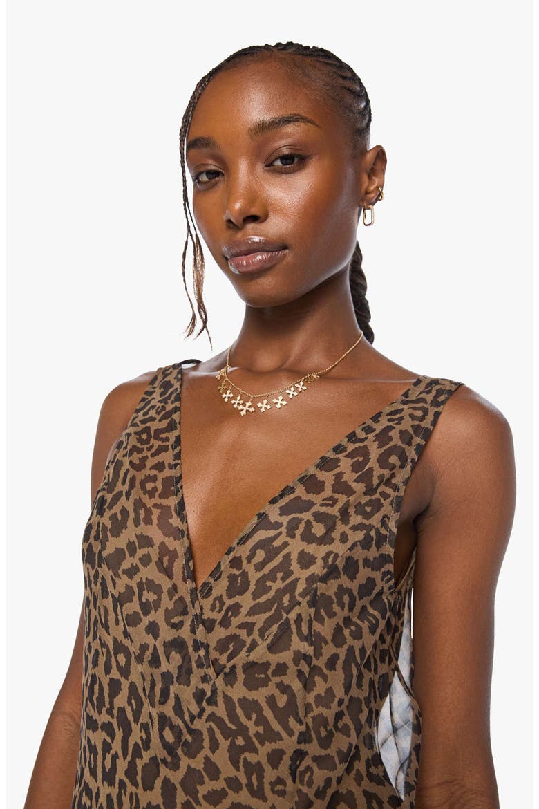 The Hanky Silk Dress, Alternate, color, CRYSTAL CLEAR