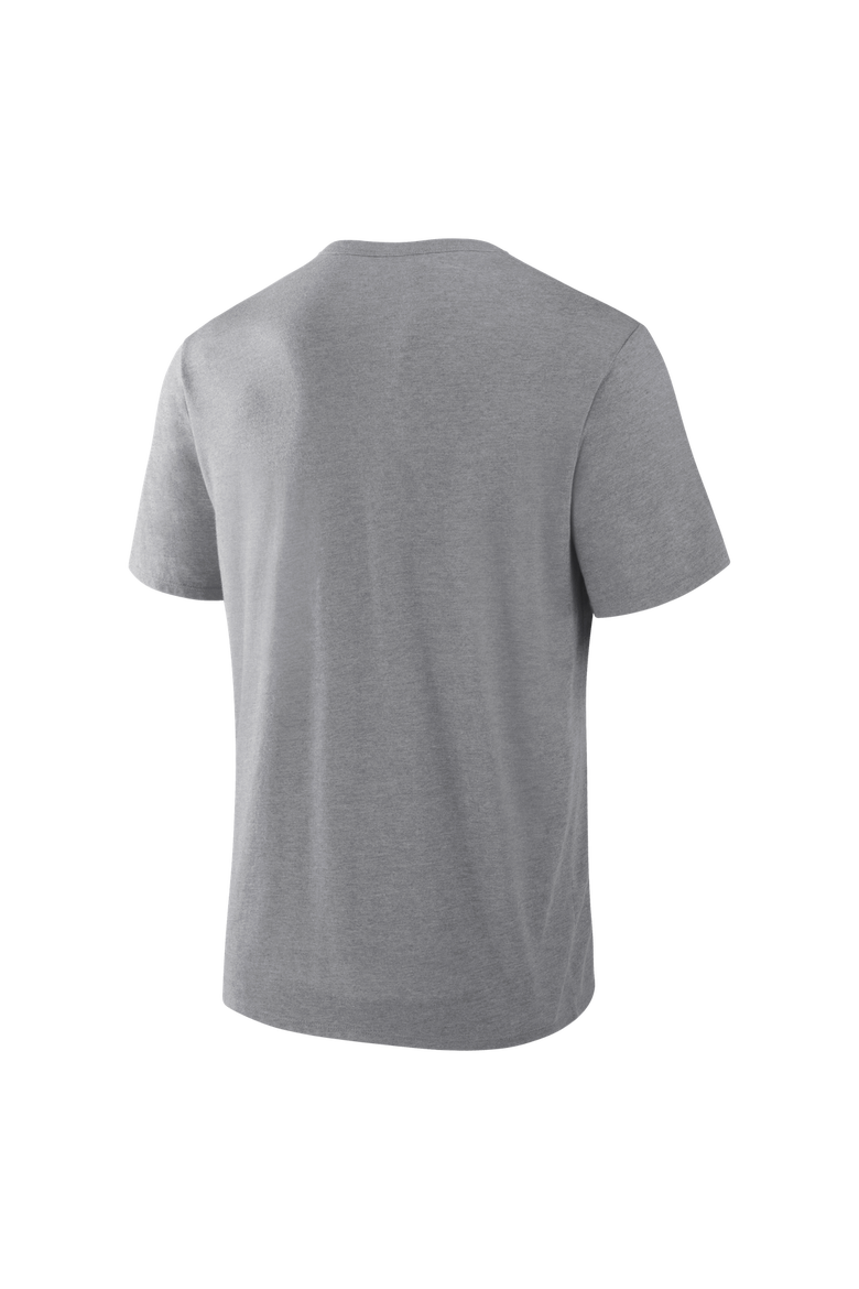Men's Fanatics Heather Gray Seattle Seahawks Vintage Heritage Tribute Tri-Blend T-Shirt, Alternate, color, Heather Gray