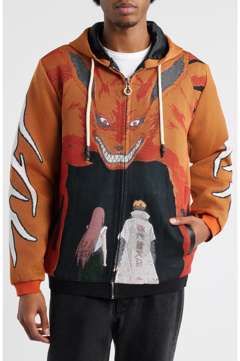 Kurama Minato Jacket, Alternate, color, ORANGE