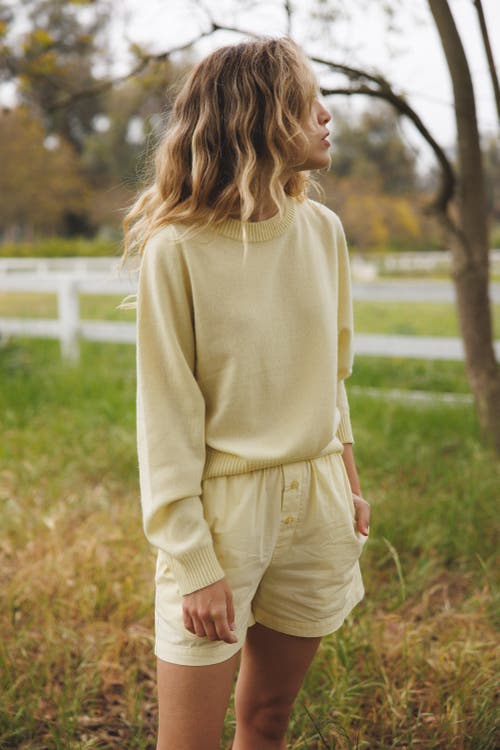 Vir Vita Genevieve Sweater In Yellow
