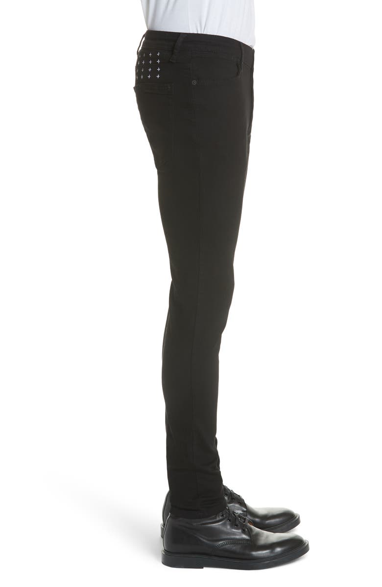 Van Winkle Black Rebel Skinny Fit Jeans