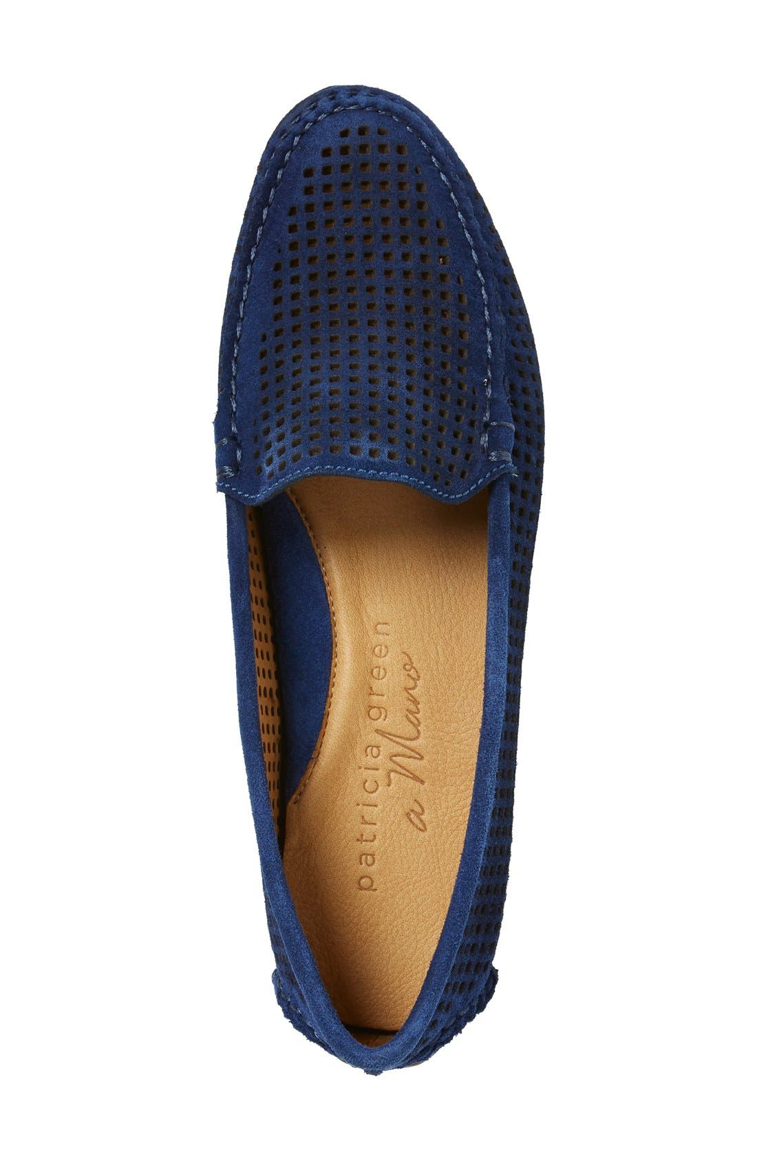 'Barrie' Flat, Alternate, color, NAVY
