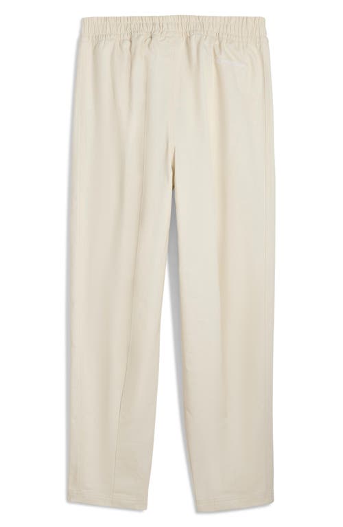 Puma Porsche League Elastic Waist Cotton Pants In Neutral